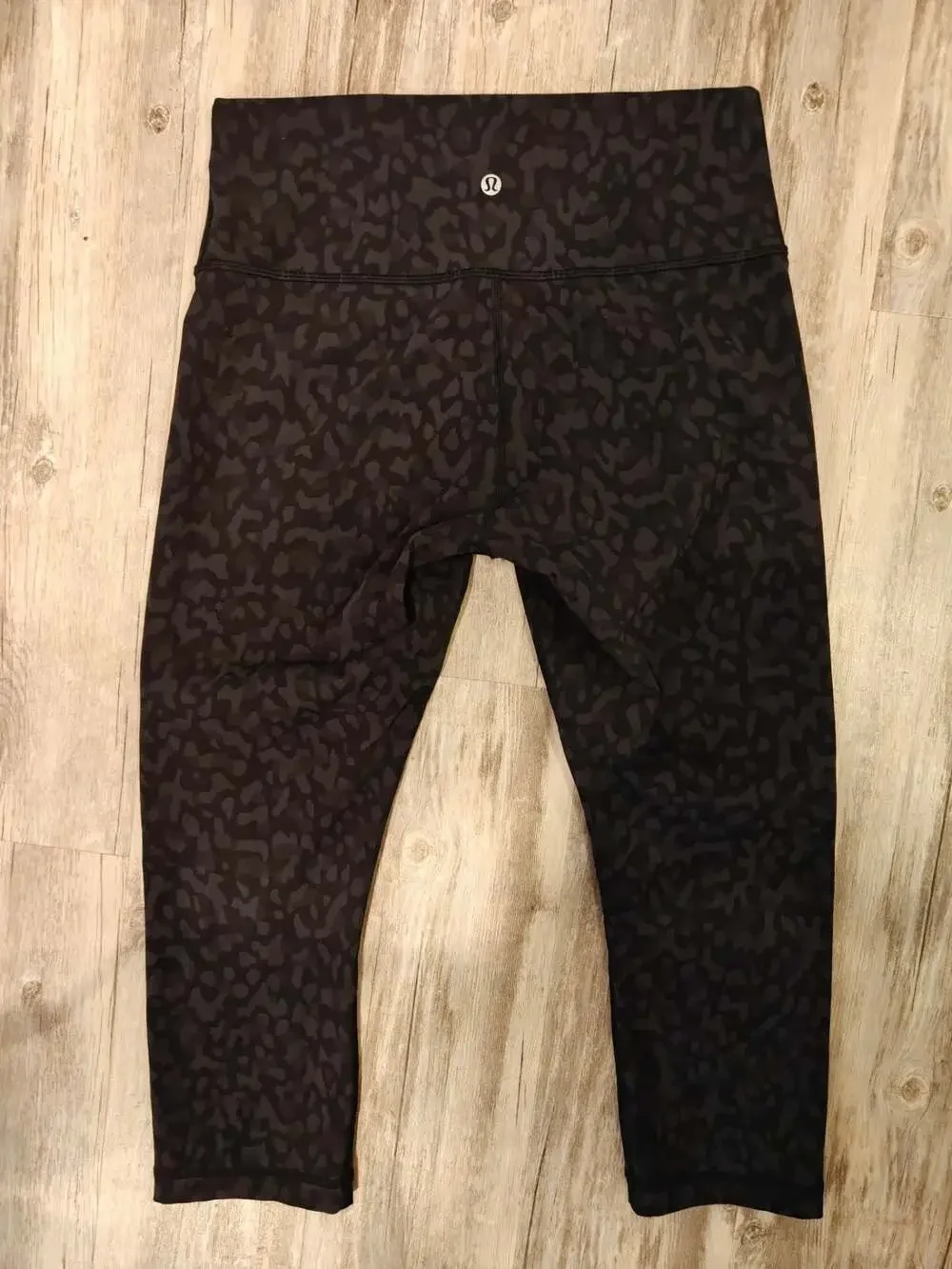 Lululemon Wunder Under High-Rise Crop 21 inch Leggings in Formation Camo Deep Co